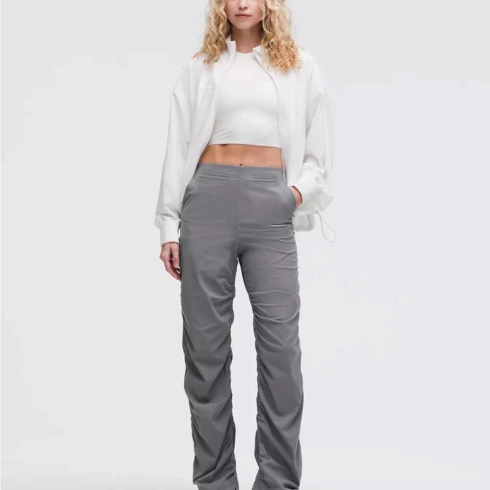 NWT LULULEMON - Solar Grey Dance Studio Slim-Fit HR Flared Pant - $118 - XL